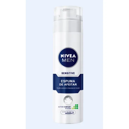 NIVEA ESPUMA DE AFEITAR SENSITIVE X 200 ML - Ecofarma